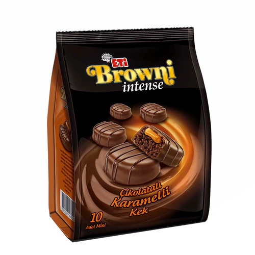 ETI Browni Intense Caramel Chocolate Cake 160GX12
