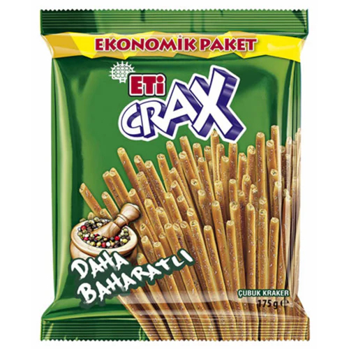 ETİ Cracker Sticks, Multi Spices, 175G ETI Cracker Sticks Multi Spices 175G