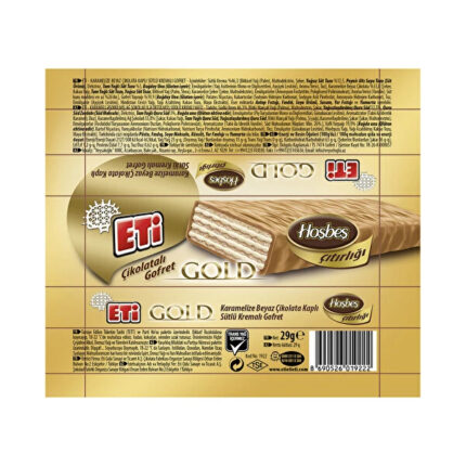 ETI GOLD Energy Bar Chocolate Wafer 29G 2
