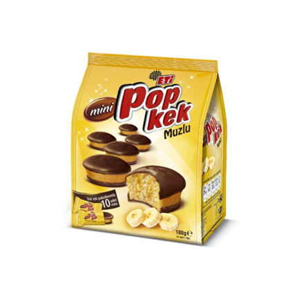 ETI POPKEK Banana Mini Cake 180GR 1