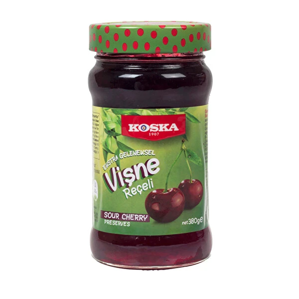 KOSKA Cherry Jam Cherry Preserves 380 G 1 1