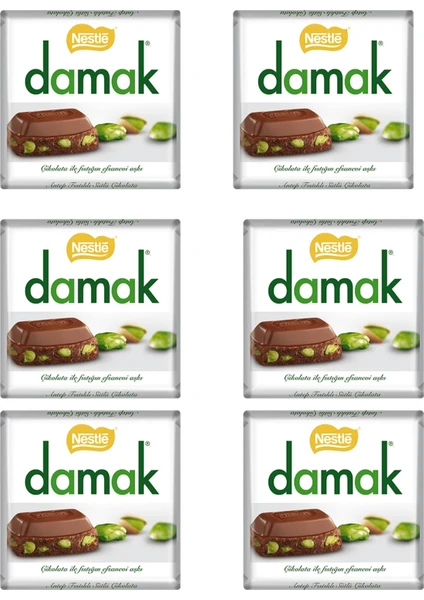 NESTLE DAMAK Pastachio Chocolate Bar 65 g 2