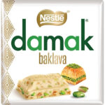 NESTLE DAMAK Pastachio Chocolate Bar Baklava shaped 60 g 1
