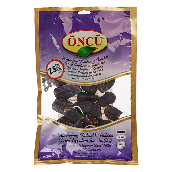 ONCU Dried Eggplant (25PIECES X 20BAGS) ONCU Dried Eggplant 25PIECES X 20BAGS