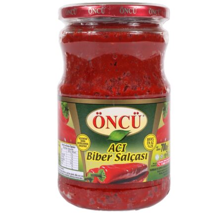 ONCU Red Hot Pepper Paste 700 GR 12