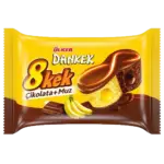 Ulker 8 Kek Cake Bar Filled w Banana Chocolate Mix 55gr x 24