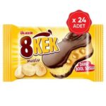 Ulker 8 Kek Cake Bar Filled w Banana Puree 55gr x 24