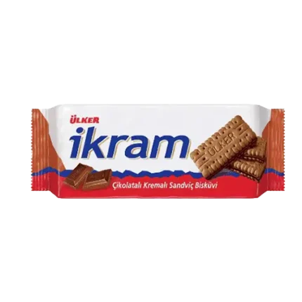 Ulker Ikram Biscuit Chocolate Sandwich 84gr