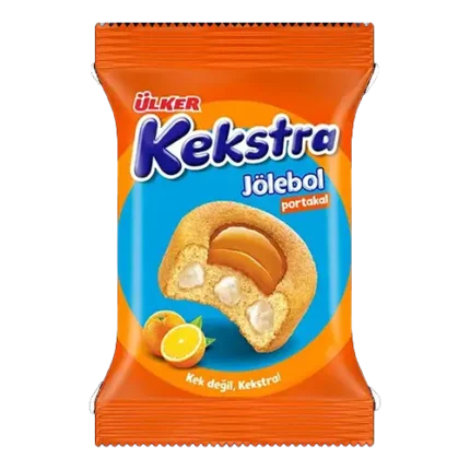 Ulker Kekstra Orange Mini Cake Jelly filled 40gr