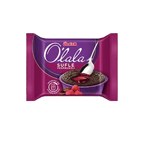 Ulker Olala Sufle Fruity Cake in Cup, Strawberry, 70gr Ulker Olala Sufle Fruity Cake in Cup Strawberry 70gr