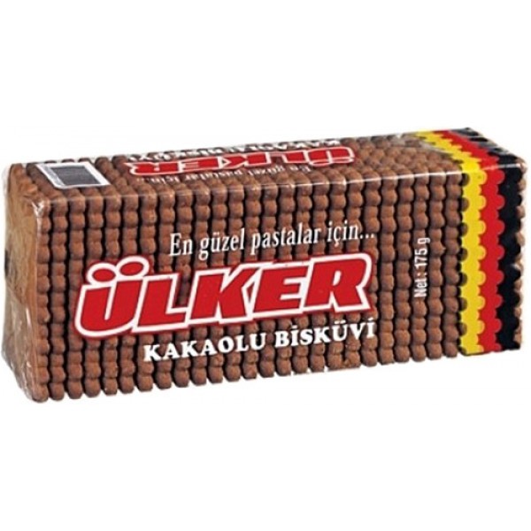 Ulker Potibor Biscuit, Chocolate Flavour, 175gr Ulker Potibor Biscuit Chocolate Flavour 175gr