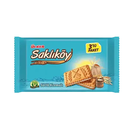 Ulker Saklikoy Creamy Sandwich Biscuit 88gr